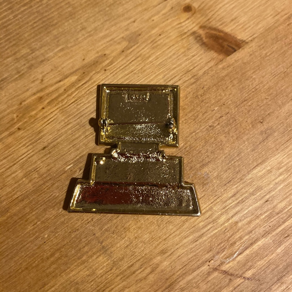 Vintage Desktop Computer Pin View 2